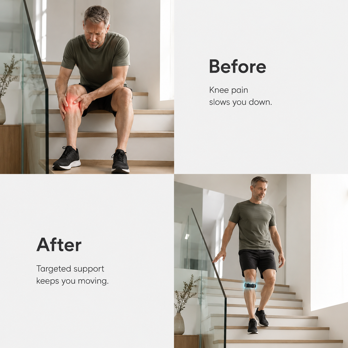 Knee discomfort should not decide what you can do.